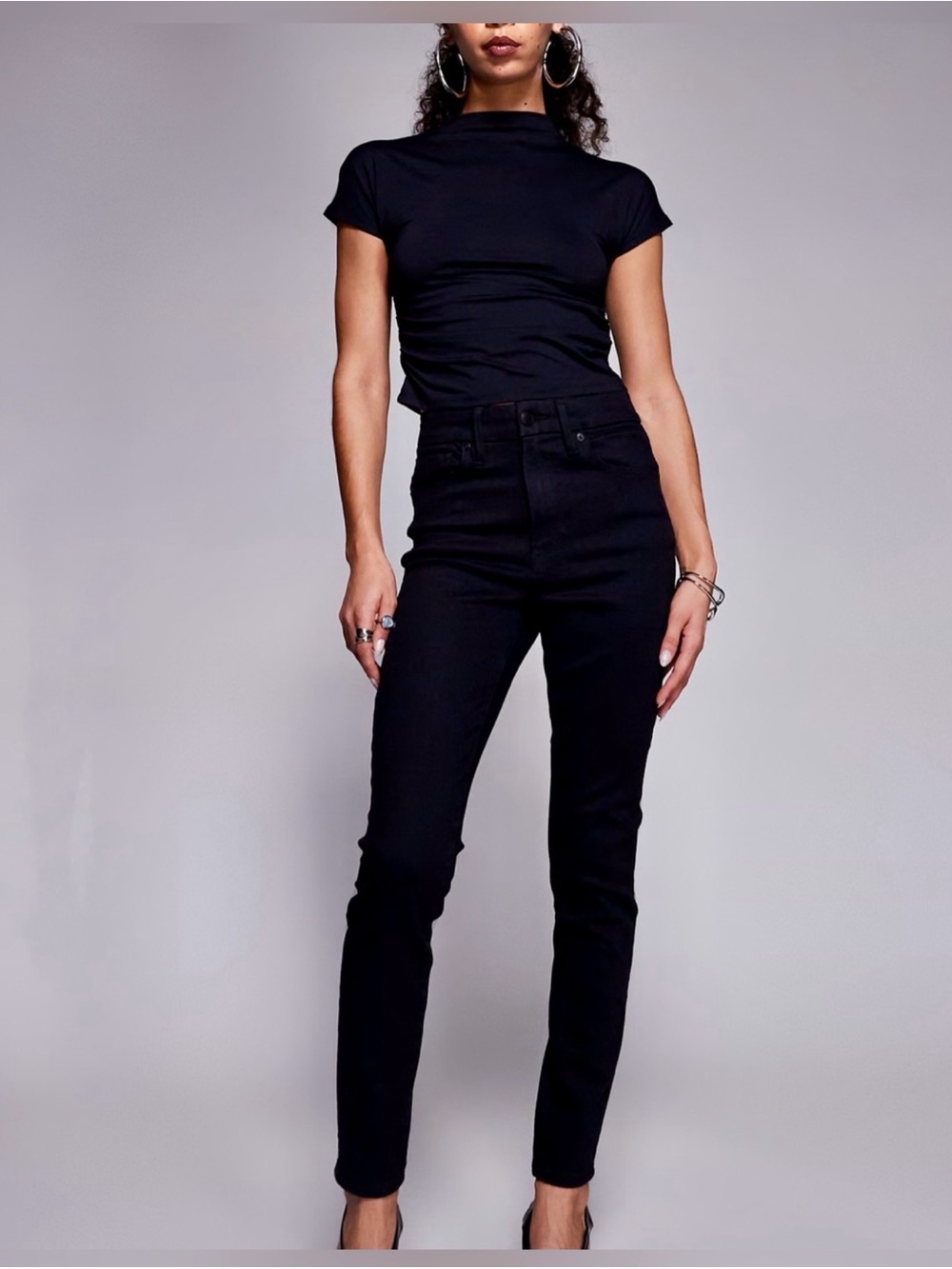 Good American Good Legs Crop